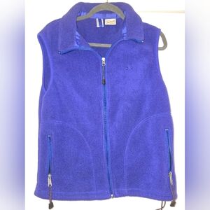 Woolrich Women's Purple Fleece Polartec Vest Size M